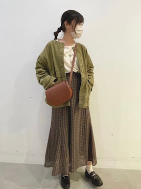 Yunaさん（レディース・165cm）の秋コーディネート