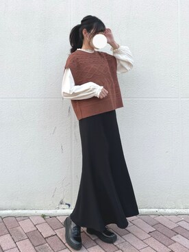 Yunaさん(レディース・165cm)の冬コーディネート