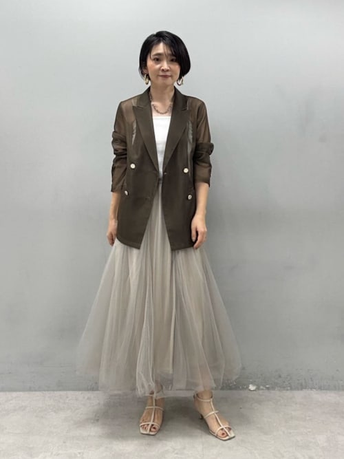 【LARUTA】ボリュームチュールスカート