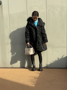 「STATE OP ESCAPE（ステイトオブエスケープ）のアイテム」を使った、あずささん（レディース・164cm）の冬コーディネート