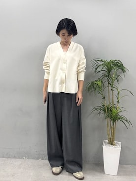 「LARUTA（ラルータ）のアイテム」を使った、あずささん（レディース・165cm）の冬コーディネート