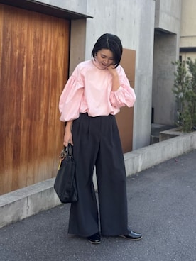 「LARUTA（ラルータ）のアイテム」を使った、あずささん（レディース・165cm）の冬コーディネート