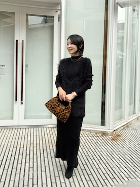 「アイテム（ワンピース/ドレス）」を使った、あずささん（レディース・165cm）の秋コーディネート