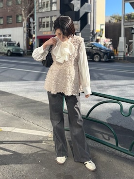 「LARUTA（ラルータ）のアイテム」を使った、あずささん（レディース・165cm）の冬コーディネート