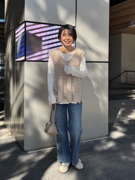 「LARUTA（ラルータ）のアイテム」を使った、あずささん（レディース・165cm）の冬コーディネート