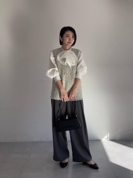 「LARUTA（ラルータ）のアイテム」を使った、あずささん（レディース・165cm）の冬コーディネート