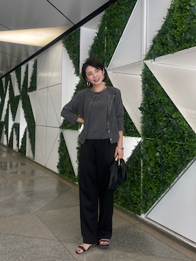 あずささん（骨格ナチュラル・レディース・165cm）の夏コーディネート