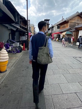 「Eddie Bauer（エディーバウアー）のアイテム（ベスト）」を使った、TKさん（メンズ・175cm）の夏コーディネート