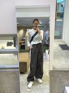 TODAYFUL ナイロンラインパンツ TODAYFUL（トゥデイフル）の「【TODAYFUL/トゥデイフル