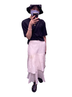 「アイテム（リング）」を使った、あやぬんさん（レディース・160cm・20代）の夏コーディネート