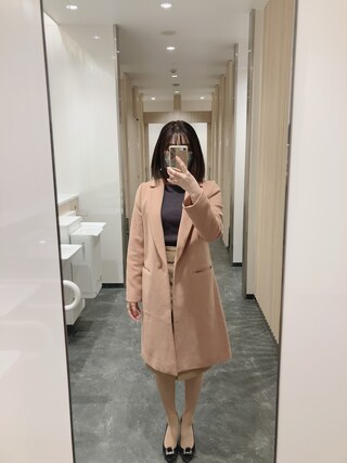 Jusglitty ジャスグリッティー の ゆるチェスターコート チェスターコート Wear