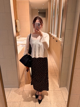 「LE TALON（ルタロン）のアイテム」を使った、Chikaさん（レディース・156cm）の夏コーディネート