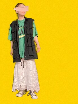 AYUMIさん（レディース・158cm）の夏コーディネート