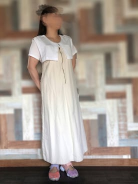 「アイテム（福袋/福箱、ブラック系）」を使った、AYUMIさん（レディース・157cm）の夏コーディネート