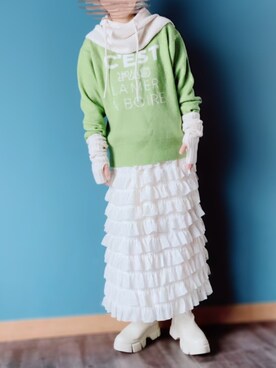 AYUMIさん(レディース・158cm)の冬コーディネート