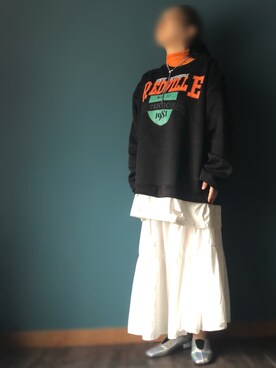 「ABITOKYO（アビトーキョー）のアイテム（オールインワン・サロペット）」を使った、AYUMIさん（レディース・157cm）の春コーディネート