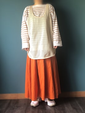 「ハグフェス」｜AYUMIさん（レディース・158cm）の夏コーディネート