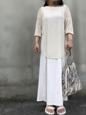 AYUMIさん（レディース・157cm）の夏コーディネート