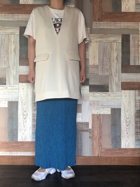 AYUMIさん（レディース・157cm）の夏コーディネート