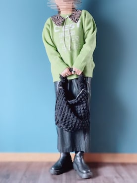 AYUMIさん（レディース・158cm）の冬コーディネート