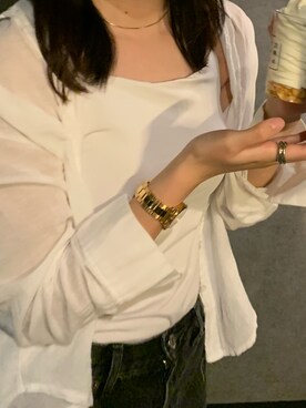 「TORY BURCH（トリーバーチ）のアイテム（腕時計）」を使った、ちさん（レディース・163cm）の秋コーディネート