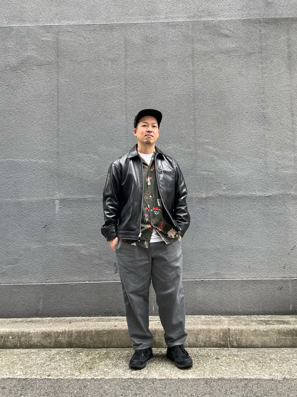 Shott  レザージャケット（着用画・確認用） Shott レザージャケット（着用画・確認用）