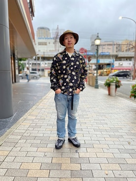 「THE FACTORY MADE（ザ ファクトリー メイド）のアイテム」を使った、kawakamiさん（メンズ・171cm）の夏コーディネート