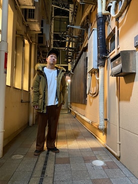 kawakamiさんの（schott | ショット）を使ったコーディネート