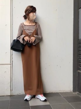「Ifuru（イフル）のアイテム」を使った、ミズタマ⭐︎さん（レディース・157cm）の秋コーディネート