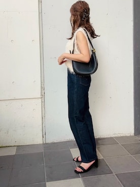「Levi's（リーバイス）のアイテム」を使った、ミズタマ⭐︎さん（レディース・157cm）の夏コーディネート