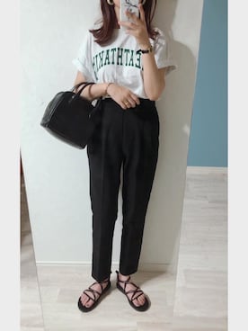 「Marea rich（マレアリッチ）のアイテム」を使った、ミズタマ⭐︎さん（レディース・157cm）の秋コーディネート