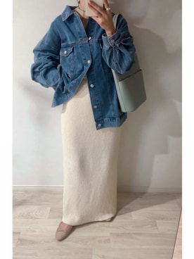 ミズタマ⭐︎さん(レディース・157cm)の冬コーディネート