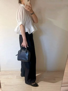 「coca（coca）（コカ）のアイテム」を使った、ミズタマ⭐︎さん（レディース・157cm）の夏コーディネート