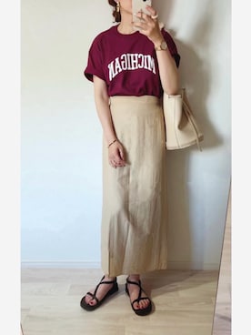 ミズタマ⭐︎さん（レディース・157cm）の夏コーディネート