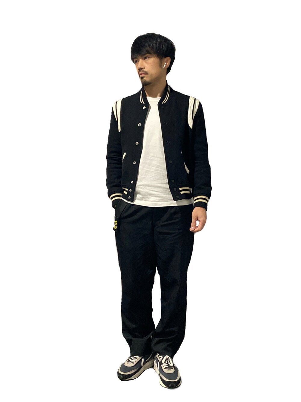 KOJI｜SAINT LAURENT PARISのスタジャンを使ったコーディネート - WEAR