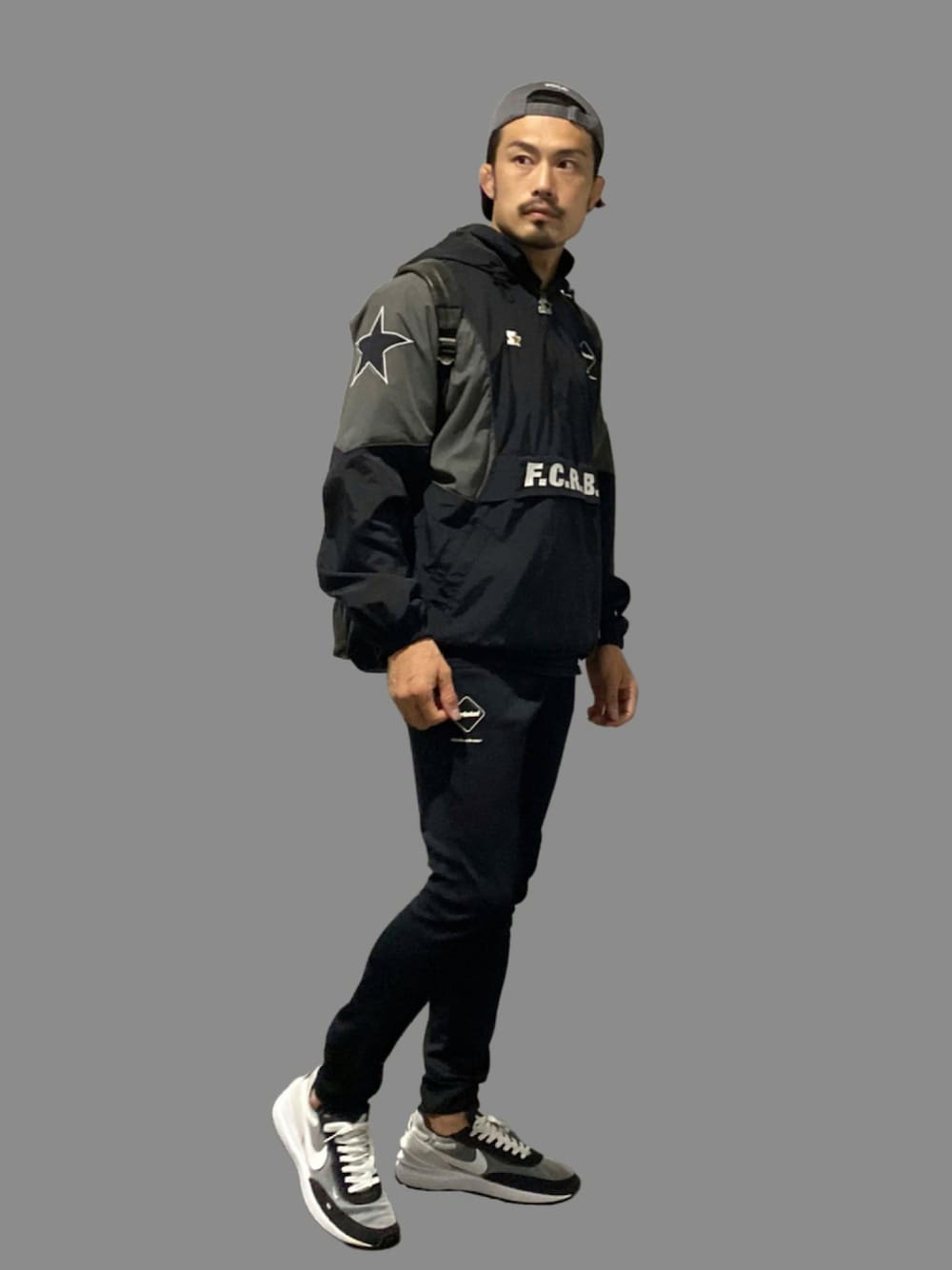 KOJI｜F.C.R.B.のナイロンジャケットを使ったコーディネート - WEAR