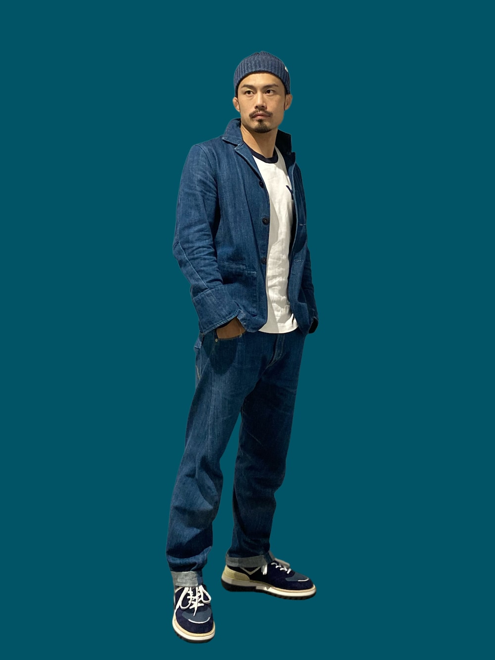 平莉川己夢(コム)｜Levi's REDのデニムジャケットを使った