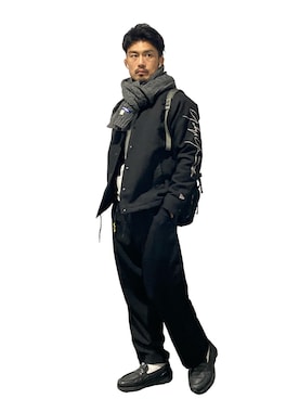 コムデギャルソンジュンヤワタナベマン/マフラー　★数回着用 コムデギャルソンジュンヤワタナベマン/マフラー ☆数回着用