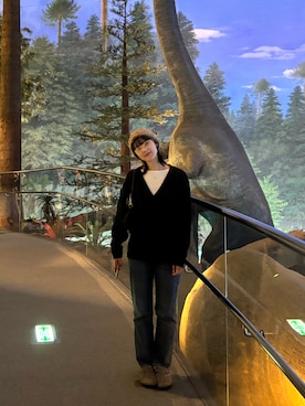 「アイテム（サンダル）」を使った、いつきさん（レディース・165cm・20代）の秋コーディネート