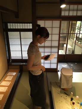 いつきさん（レディース・165cm）の夏コーディネート