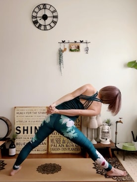 「MandalaのMandala インフィニティ トップ トロピカルグリーン（キャミソール）」を使った、𝓮𝓽𝓼𝓾*さん（レディース・157cm・40代）の夏コーディネート