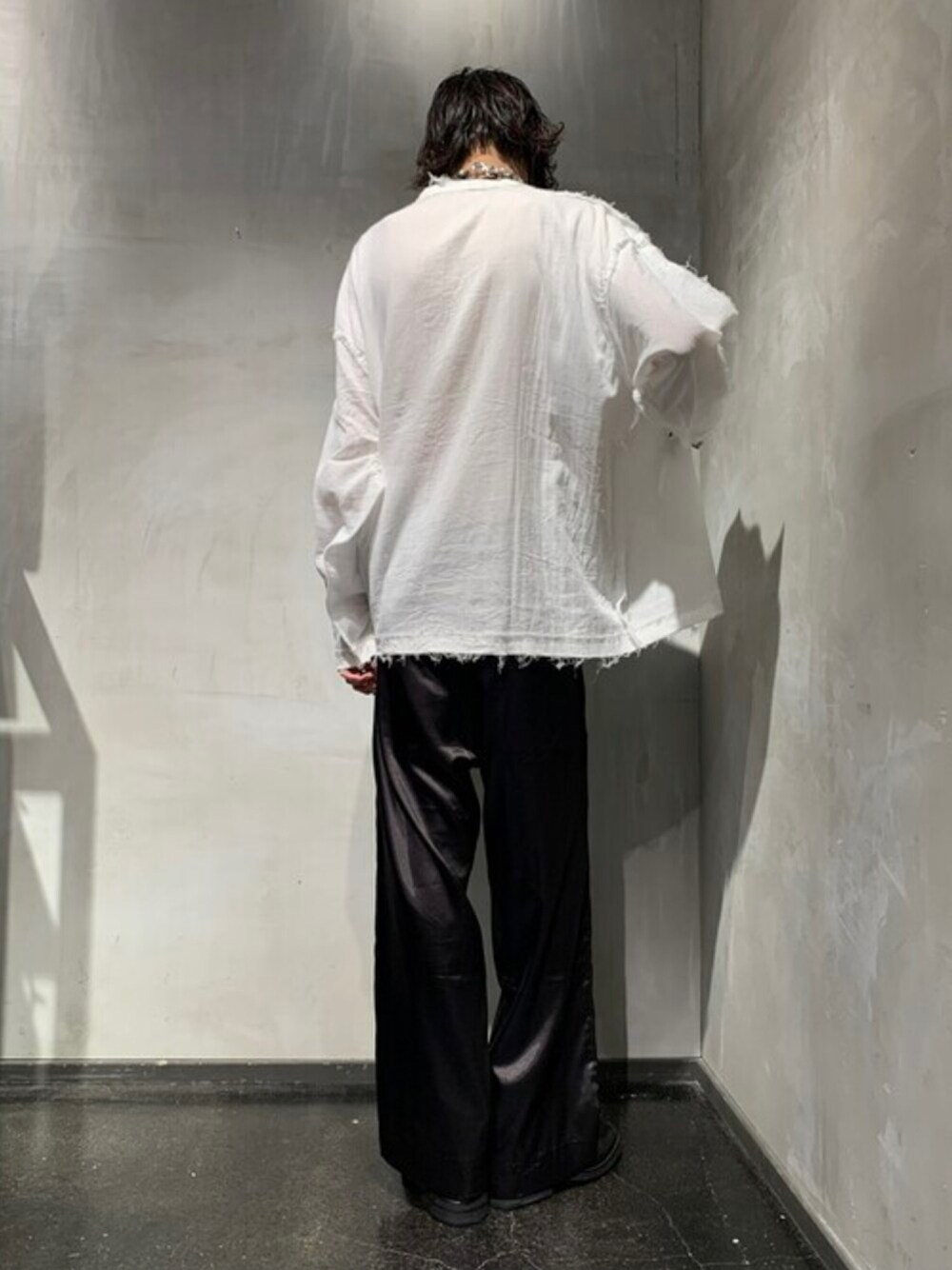 hyde着系ノーブランド変形シャツ