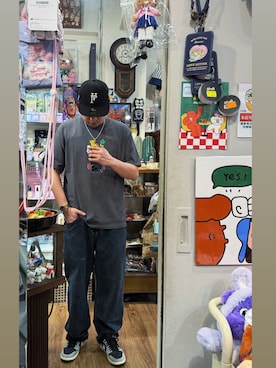 「アイテム（アナログ腕時計）」を使った、Yu Shuo Changさん（メンズ・180cm・30代）の秋コーディネート