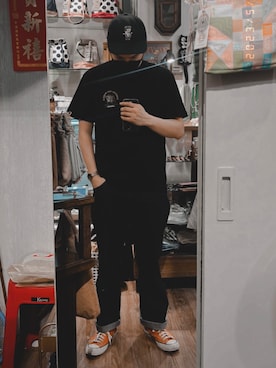 Yu Shuo Changさん（メンズ・180cm）の春コーディネート