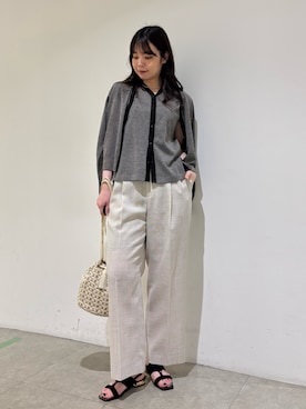 Shihoさん（レディース・168cm）の夏コーディネート