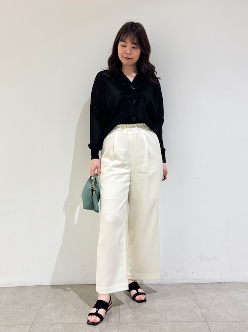 boussole×qualite フラワーエンブロカーディガン（カーディガン