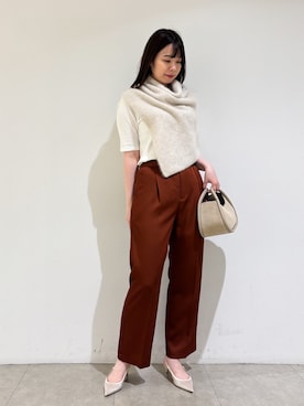 「アイテム（その他トップス）」を使った、Shihoさん（レディース・168cm）の秋コーディネート