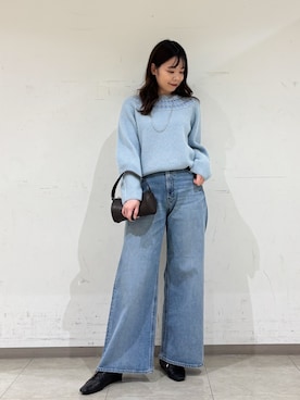 「アイテム（ドレスシューズ）」を使った、Shihoさん（レディース・168cm）の秋コーディネート