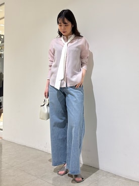 「qualite（カリテ）のアイテム」を使った、Shihoさん（レディース・168cm）の冬コーディネート