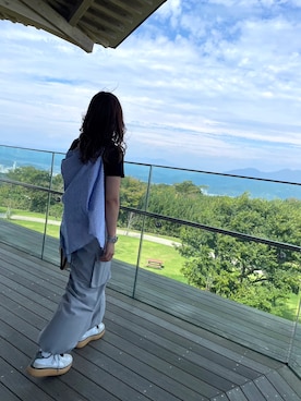 「静岡」｜4:)さん（レディース・154cm）の秋コーディネート
